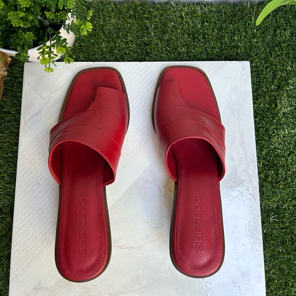 SHEKUDO
Alesandra patch mule gently used US 10
$360
Color
Red - Picture 13 of 17